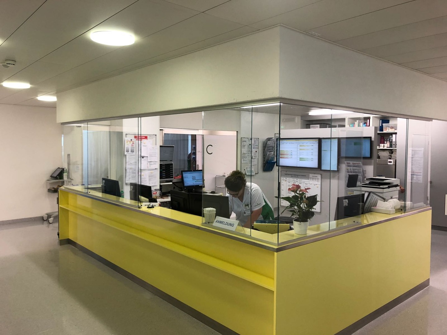 Lindenhofspital, Schalteranlage