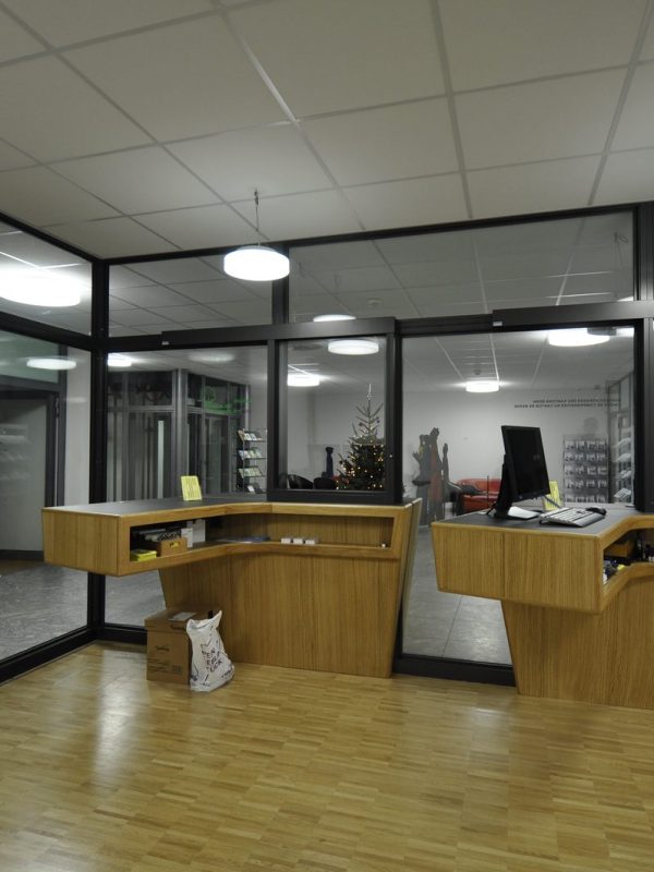 Brandschutzverglasung von Proverit, Beispiel 3