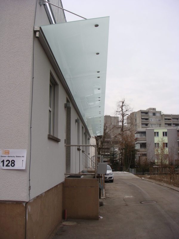 Glasdach von Proverit, Beispiel 6