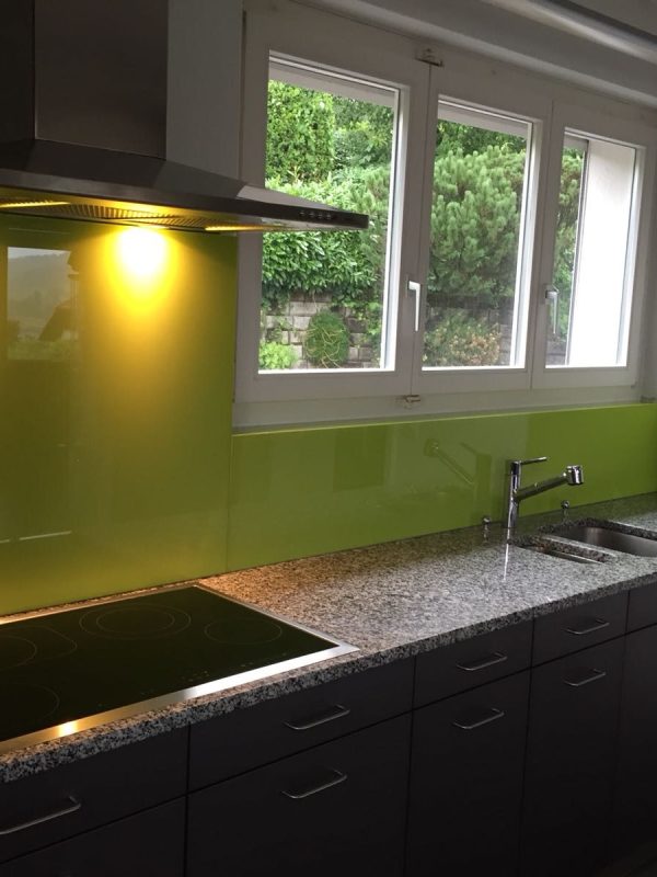 Küchenrückwand aus Glas von Proverit, Beispiel 17
